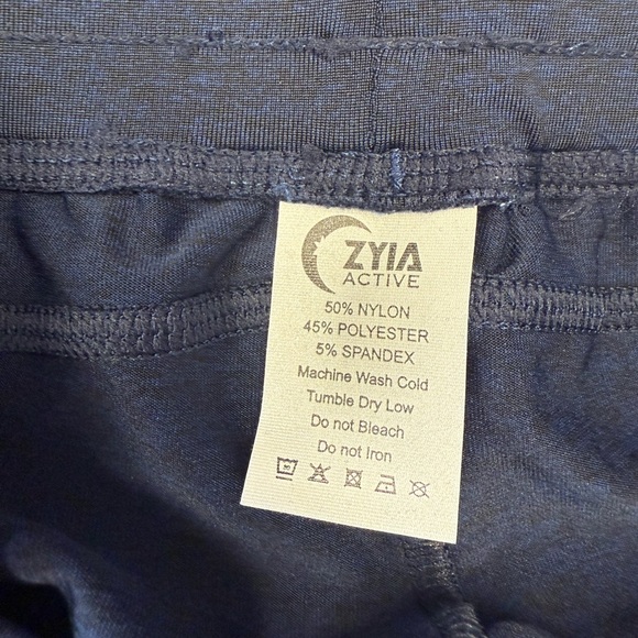Zyia Active Women’s Size Medium Navy Cozy‎ Joggers New activewear - Picture 7 of 9